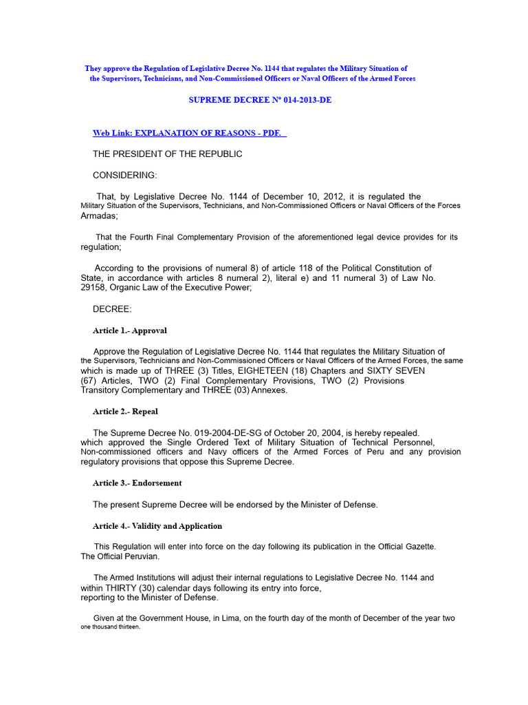 RRGG DL 1144 | PDF | Non Commissioned Officer | Corporal