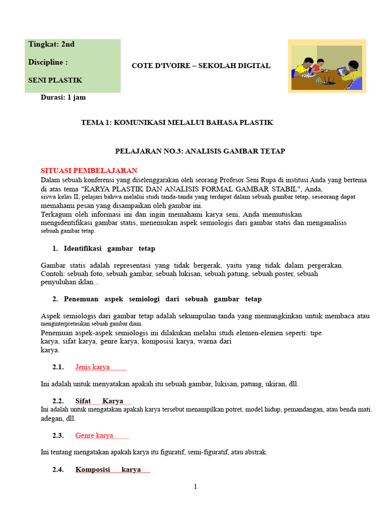 AP 2nd_L3_ANALISIS GAMBAR STATIS | PDF