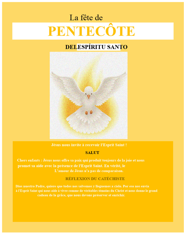 Comprendre l'Esprit Saint et ses dons | PDF | Saint-Esprit | Pentecôte
