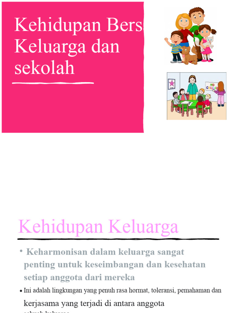 Keharmonisan Keluarga dan Sekolah | PDF