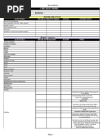 Event Run Sheet Template | PDF
