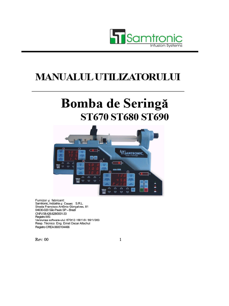 Manual de Operare | PDF