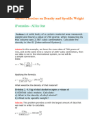 Diesel Weight and Volume Conversion Guide | PDF