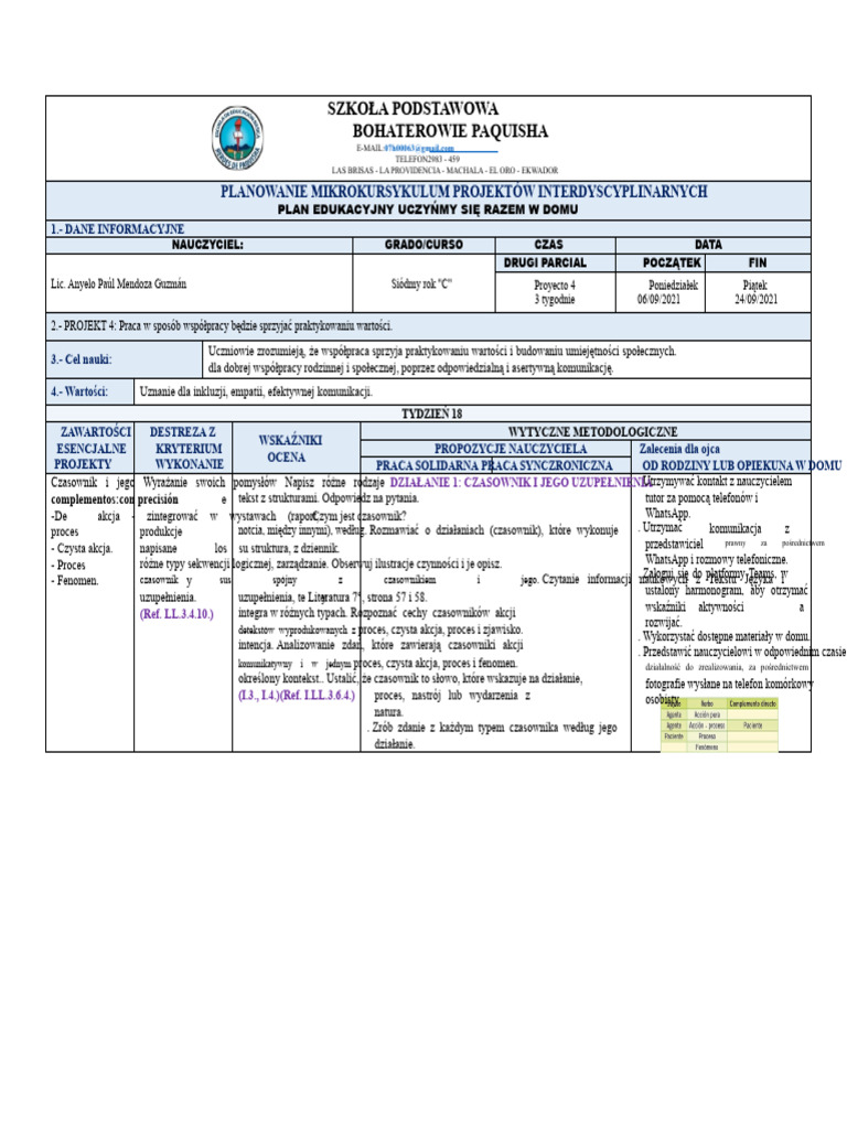 Planowanie 7° C | PDF