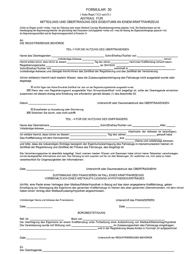 Formular 30 PDF | PDF