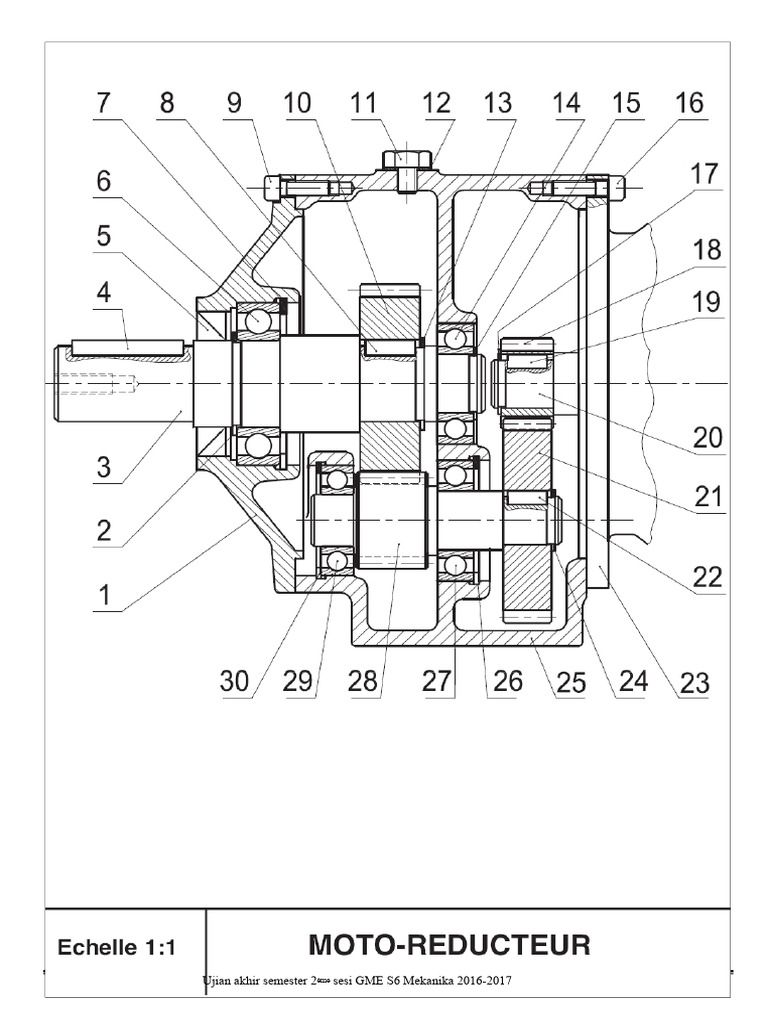 Gambar Motor Reducer Ens | PDF