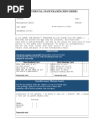 VAMC SLUMS Examination Guide | PDF | Recall (Memory) | Neuroscience