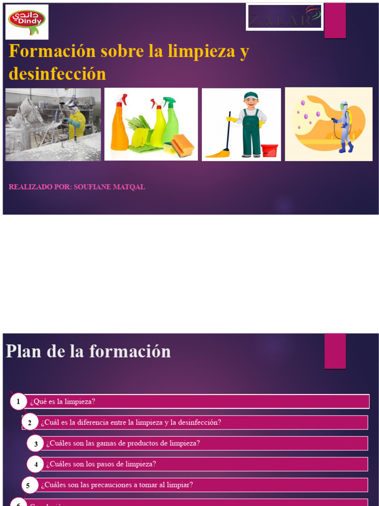 Guía de Limpieza y Desinfección Efectiva | PDF | Limpieza | Agua