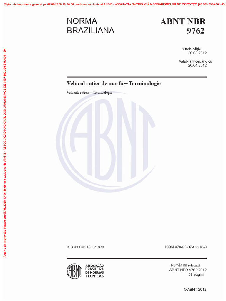 NBR9762 | PDF