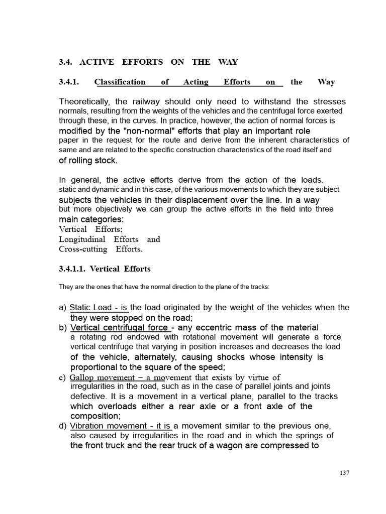 3 Didactic Manual of Railways 2022 p.137 234 Third Part | PDF | Rail ...