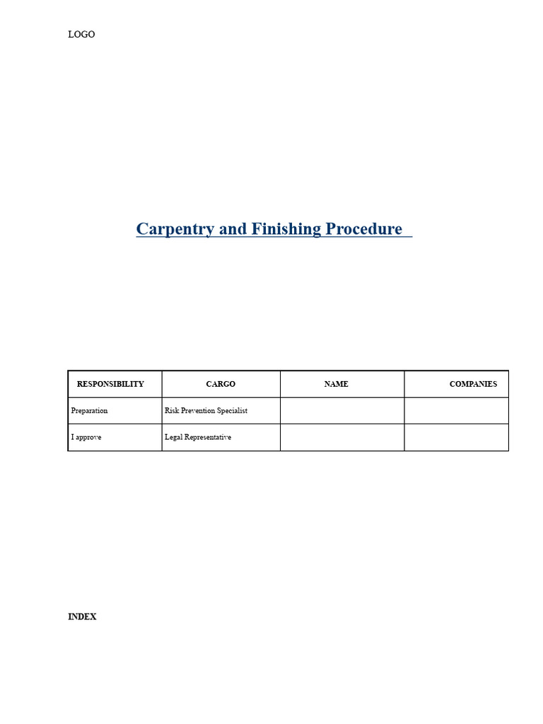 Carpentry Safety and Finishing Guide | PDF | Occupational Safety And ...