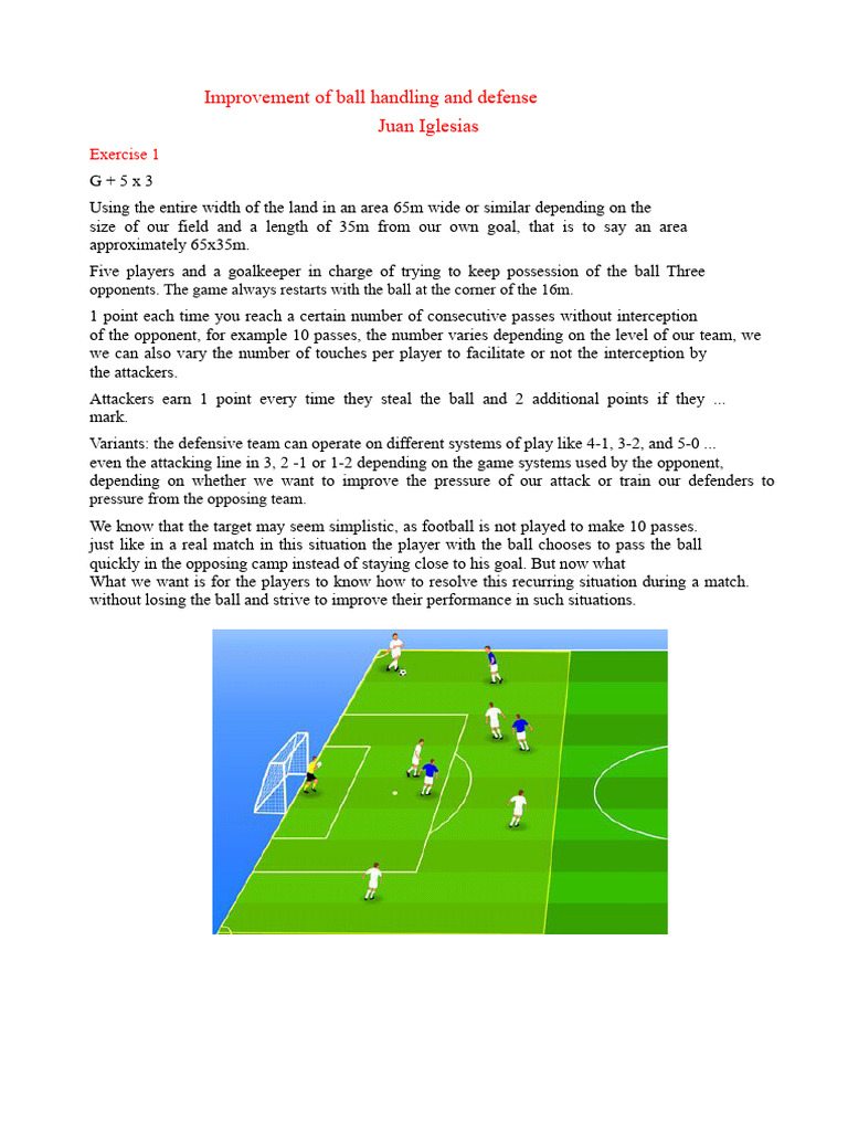 Ball Handling and Defense Drills Guide | PDF | Forward (Association ...