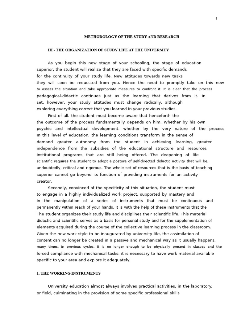 University Study Life Organization Guide | PDF | Bibliography | Learning