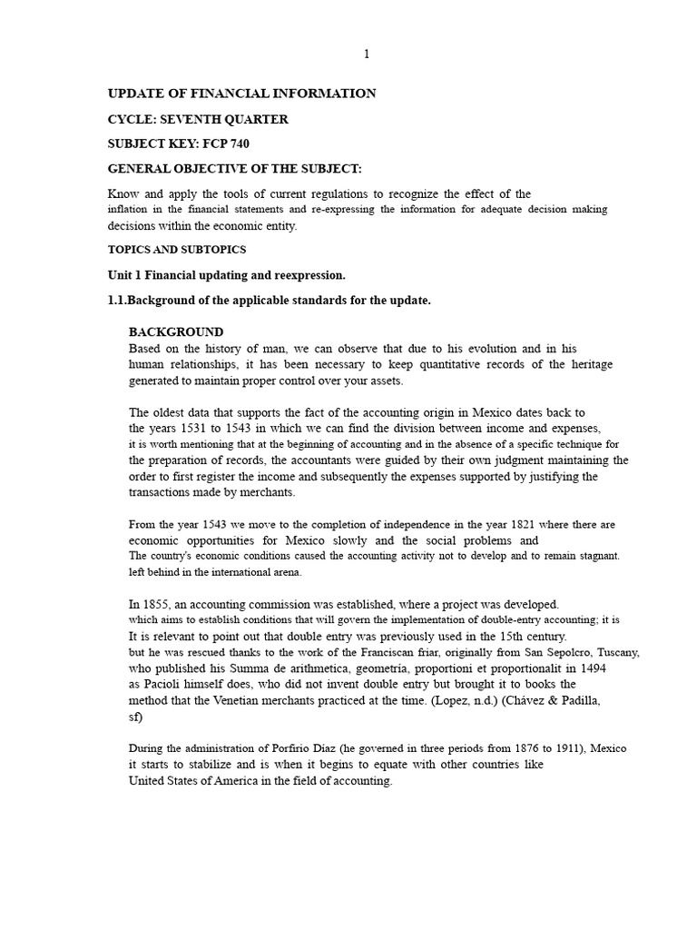 Financial Reporting Standards Update | PDF | Balance Sheet | Income ...