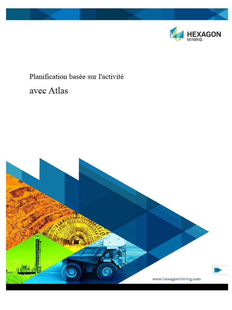 Planification minière avec MineSight Atlas | PDF | Planification
