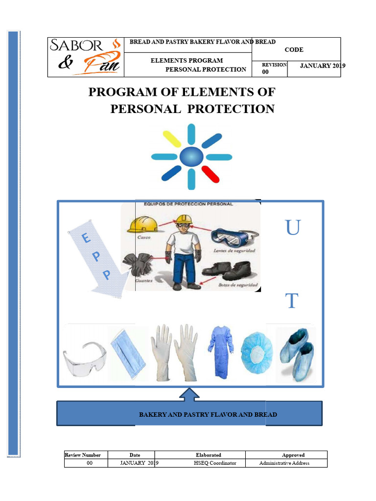 Personal Protective Equipment in Bakeries | PDF | Personal Protective ...