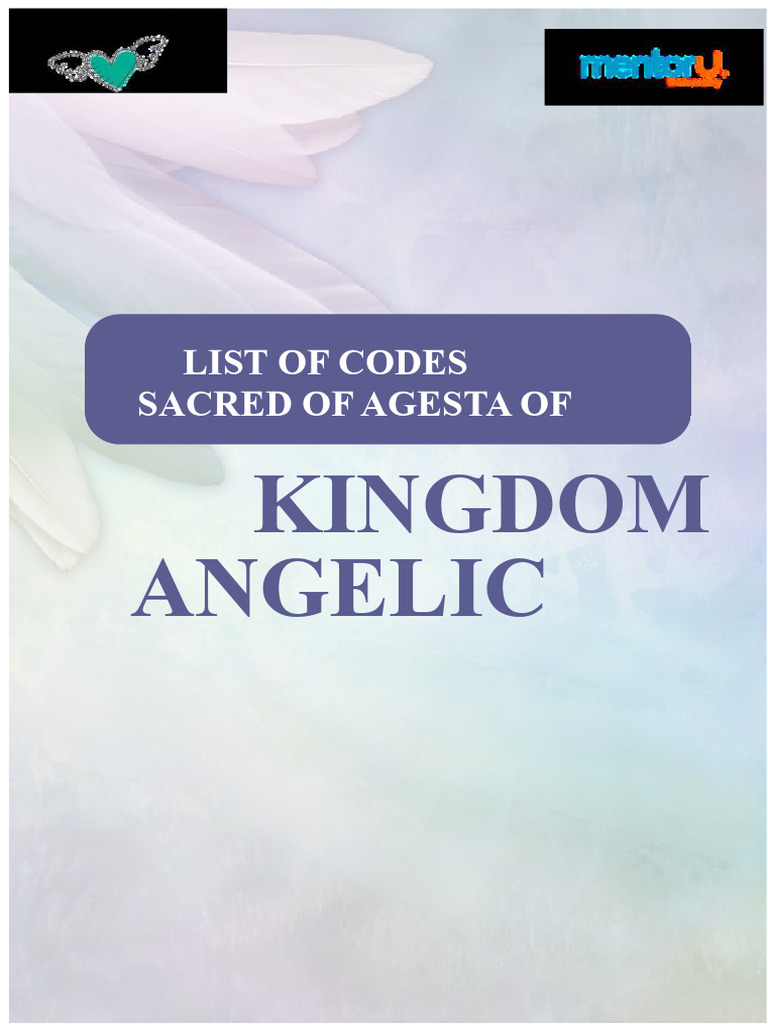 Sacred Numeric Codes of Agesta | PDF | Mary, Mother Of Jesus | Angel