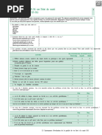 Évaluation de l'inquiétude de chute FES-I | PDF