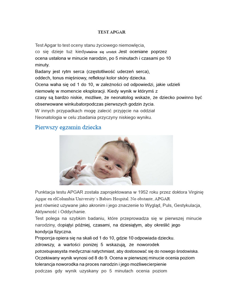 Test Apgara | PDF