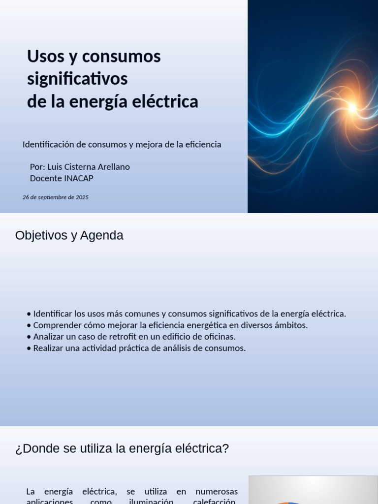 Eficiencia y usos de la energía eléctrica | PDF | Uso eficiente de ...