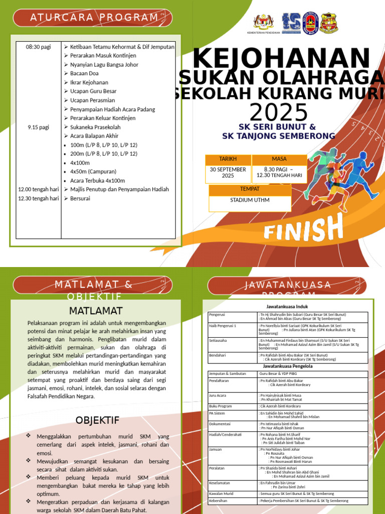 Buku Program Kot 2025 | PDF