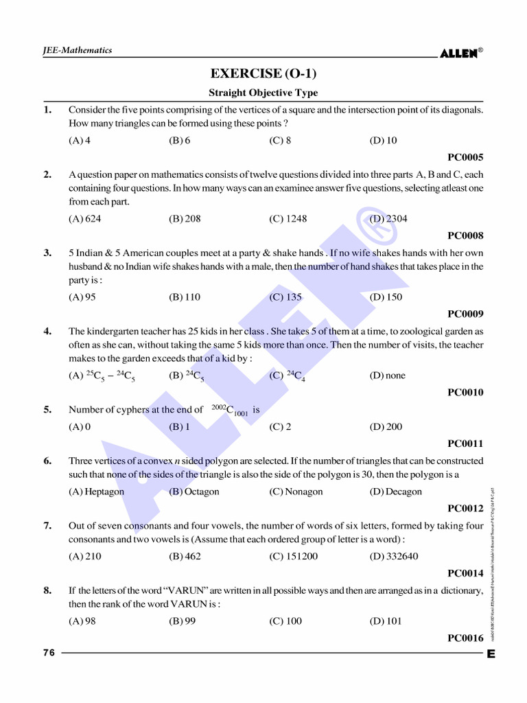 Exercise | PDF