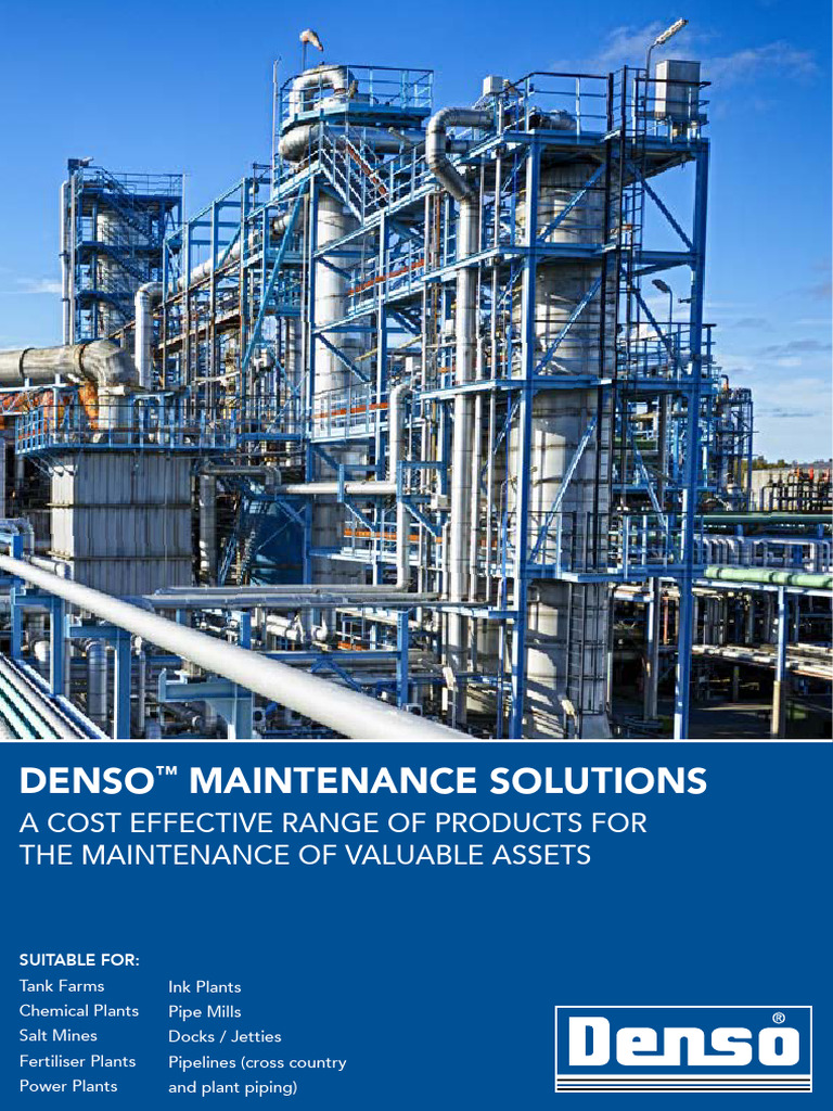 DENSO™ Maintenance Solutions Overview | PDF | Pipe (Fluid Conveyance ...