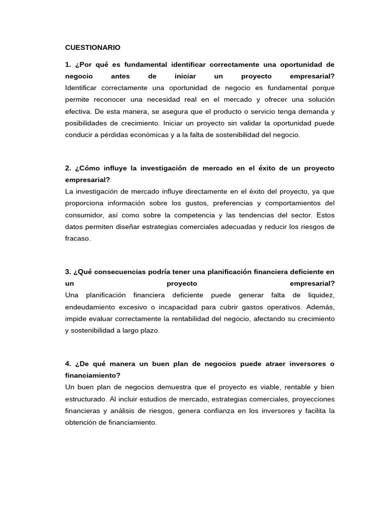 Claves para el Éxito Empresarial | PDF | Logística | Investigación de ...