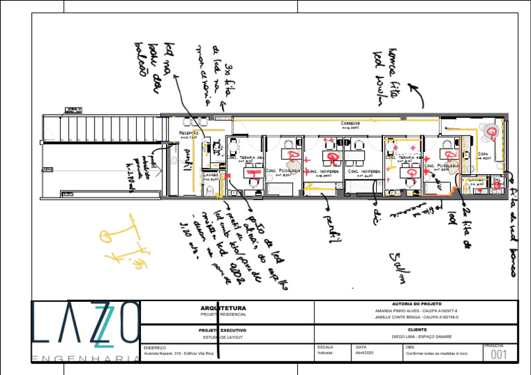 Estudo de Layout para Projeto Residencial | PDF