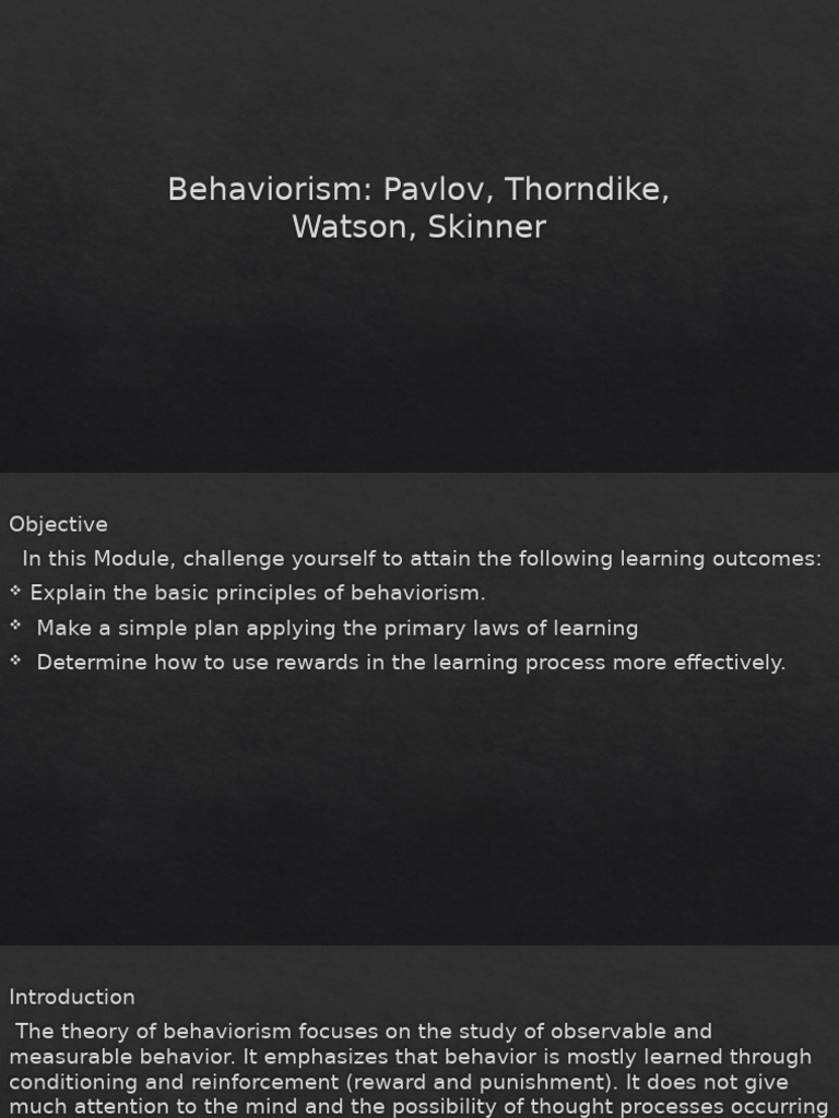 Behaviorism Abarra | PDF