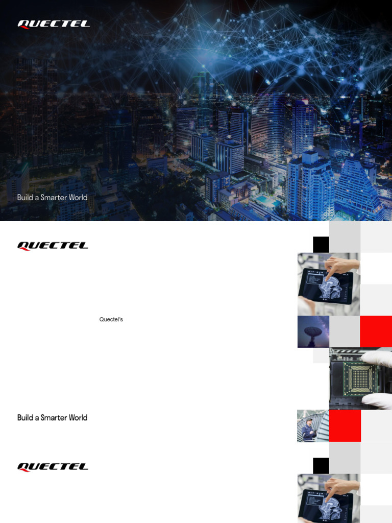 Quectel 5G & LTE-A Module Overview | PDF | Lte Advanced | Mobile Technology
