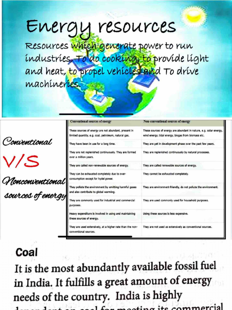 Ch-5 Conventional Sources of Energy | PDF