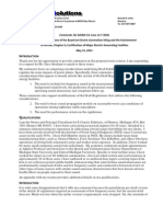 E Coustic Solutions Richard R.James Comments On Exhibit 19, Re: Article 10