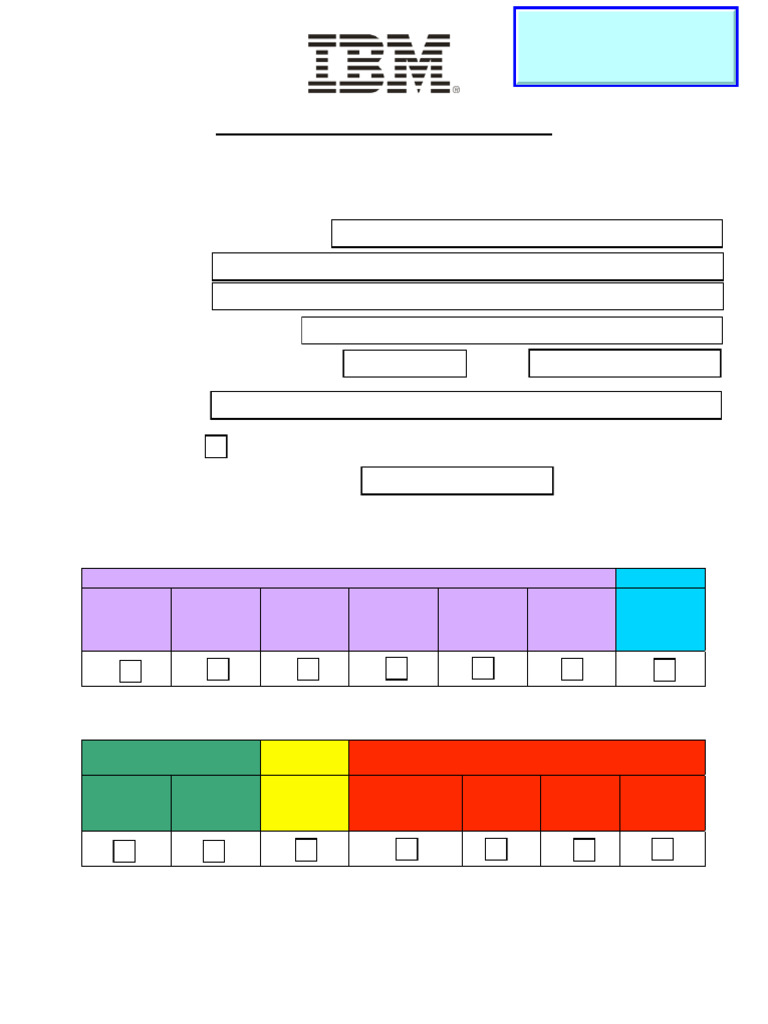 IBM Partner Skills Data Collection Form | PDF | Computer Science ...