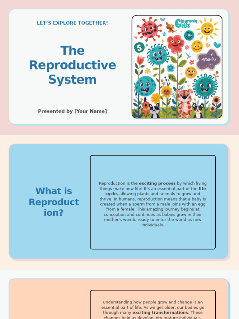 Understanding Human Reproduction and Growth | PDF | Reproductive System ...