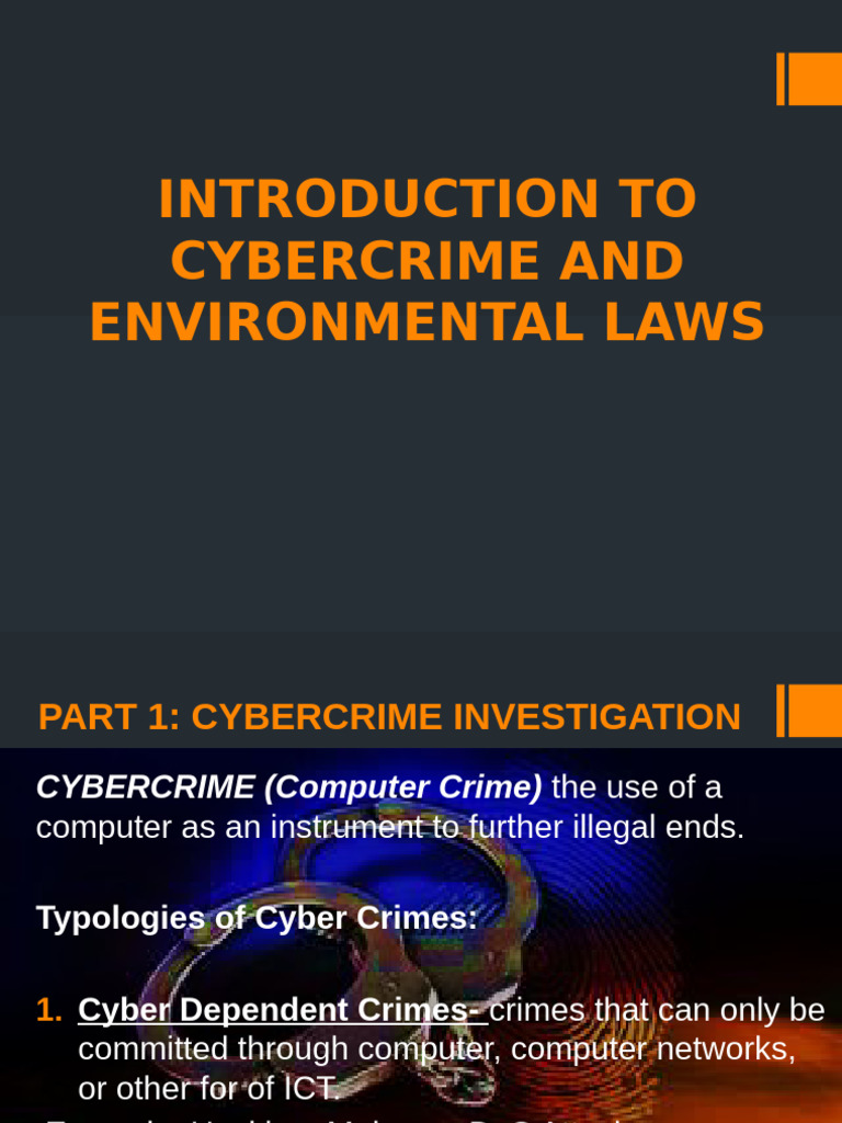 Cybercrime Investigation Overview | PDF | Credit Card | Cybercrime