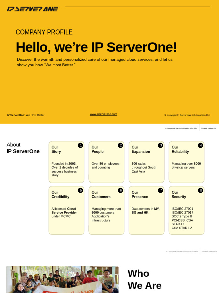 IP ServerOne: Managed Cloud Solutions | PDF | Cloud Computing ...