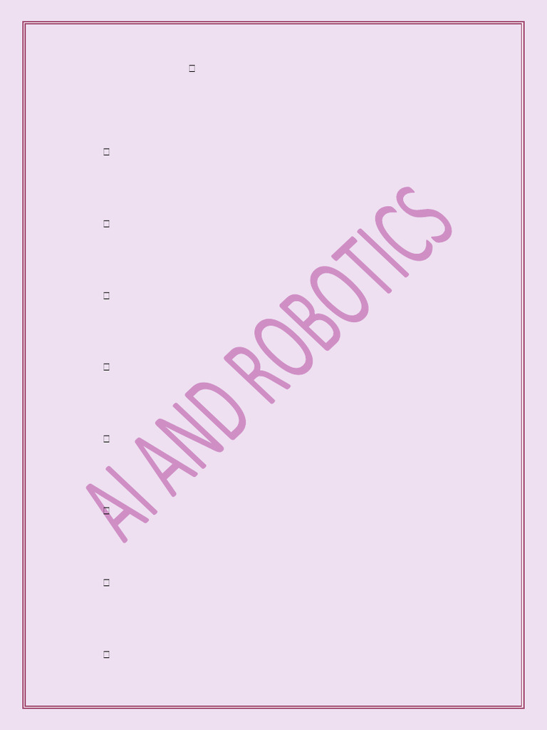 Iii Notes | PDF | Robot | Robotics