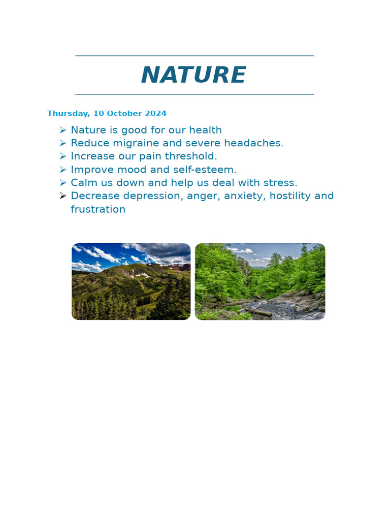 Nature | PDF
