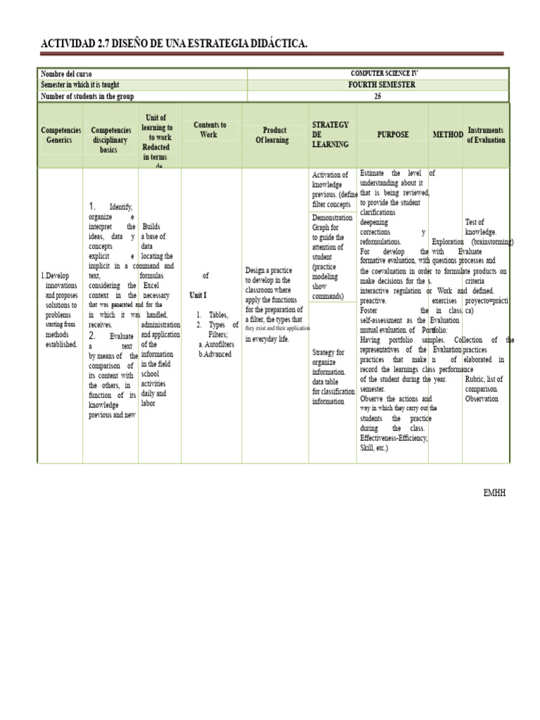 Didactic Strategy Design for Computer Science | PDF | Learning ...