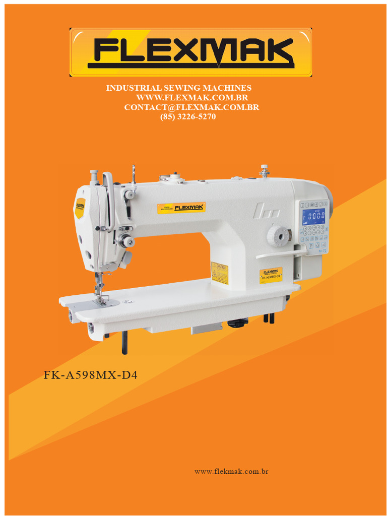 Industrial Sewing Machines Overview | PDF