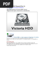 Victoria HDD Manual: Overview & Usage | PDF | Hard Disk Drive | Solid ...