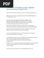 Cambridge Dictionary IPA Pronunciation Guide | PDF | Stress ...