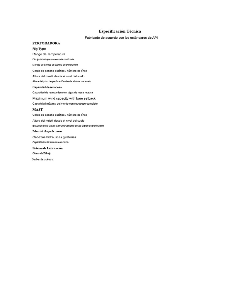 Api 4G PDF | PDF | Ingeniería mecánica | Bienes manufacturados