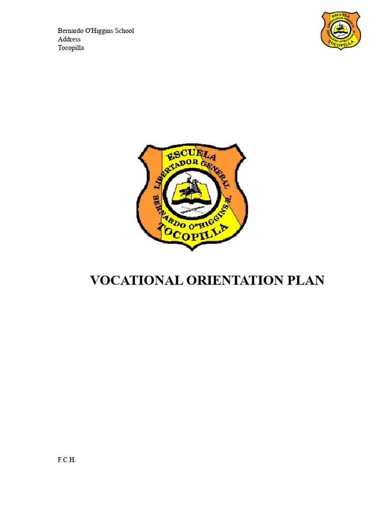 Vocational Guidance Plan for Students | PDF | Vocational Education ...