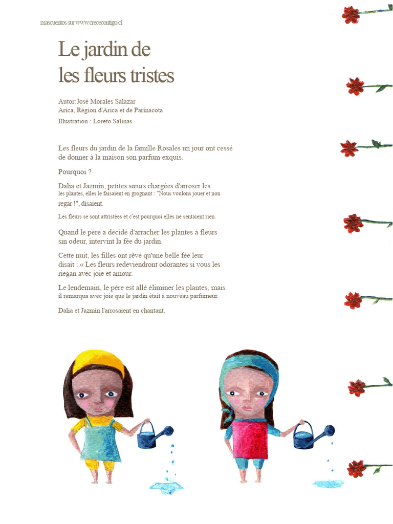 Les fleurs tristes et leur renaissance | PDF