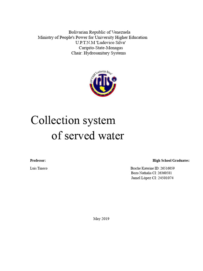 Wastewater Collection Systems Overview | PDF | Sewage Treatment | Sewage