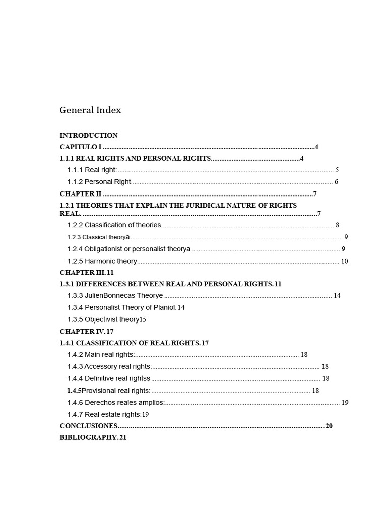 Real vs. Personal Rights Explained | PDF | Theory | Property