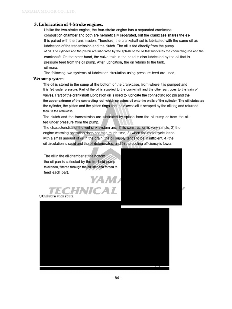 Four-stroke Engine Lubrication System (2) | PDF | Internal Combustion ...