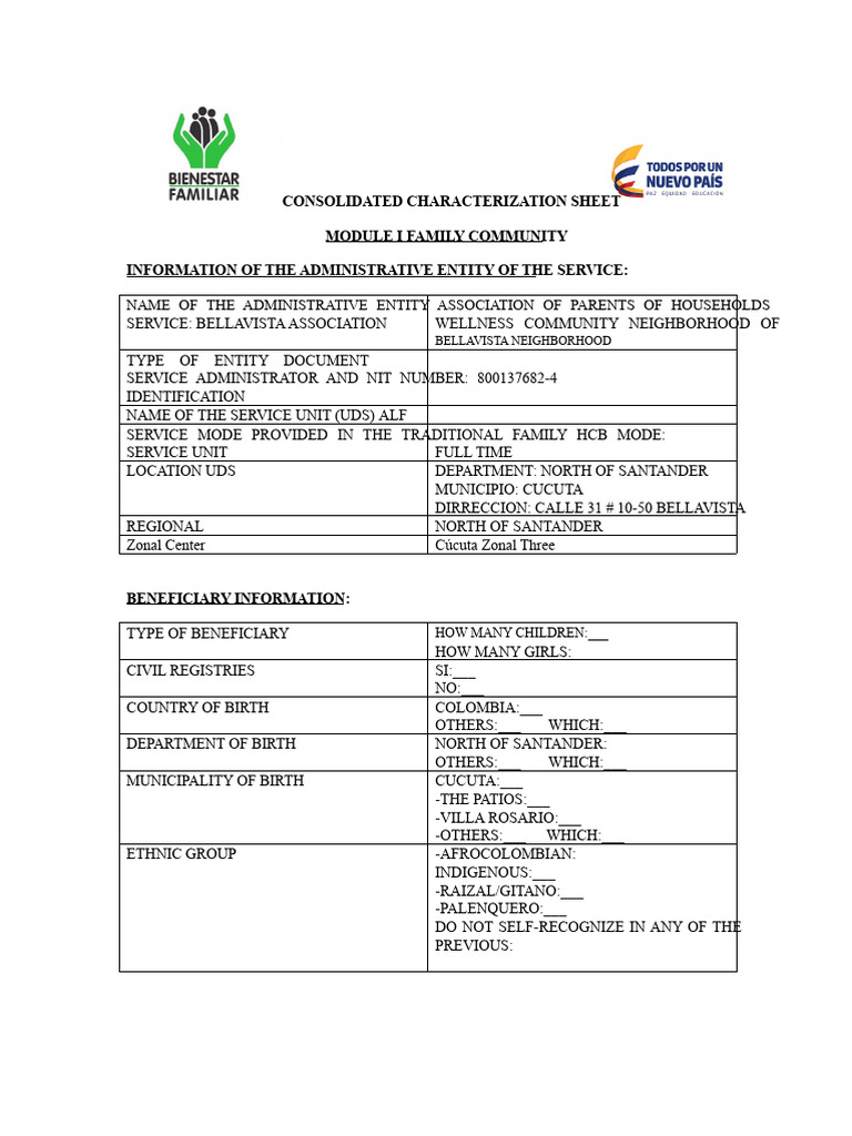 Consolidated Characterization Sheet Pdf Milk Infant Formula